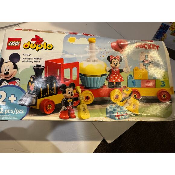 LEGO DUPLO Birthday Train 10941 – Toddler Building Toy with Number - Picture 3 of 6